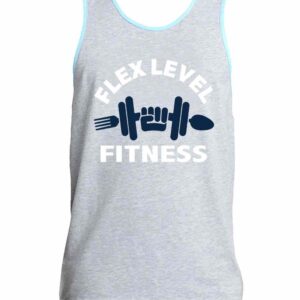 Next Level Cotton Tank Heather Grey Cancun