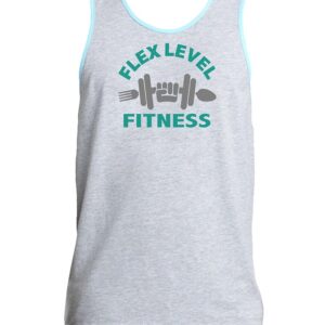 Next Level Cotton Tank Cancun Heather Grey